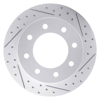 DFC® - Drilled and Slotted Rear Passenger Side Brake Rotor