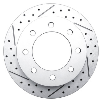 DFC® - Drilled and Slotted Rear Driver Side Brake Rotor