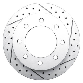 DFC® - Drilled and Slotted Rear Passenger Side Brake Rotor