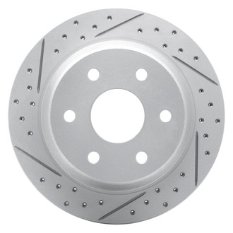 DFC® - Drilled and Slotted Rear Driver Side Brake Rotor