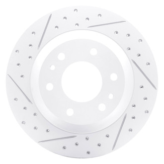 DFC® - Drilled and Slotted Front Driver Side Brake Rotor