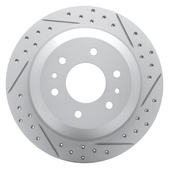 DFC® - Drilled and Slotted Rear Passenger Side Brake Rotor