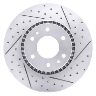 DFC® - Drilled and Slotted Front Passenger Side Brake Rotor