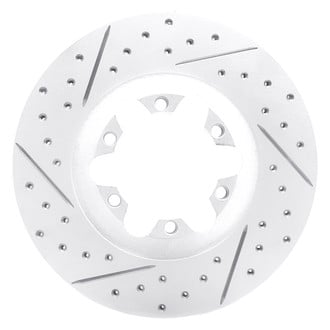 DFC® - Drilled and Slotted Front Driver Side Brake Rotor