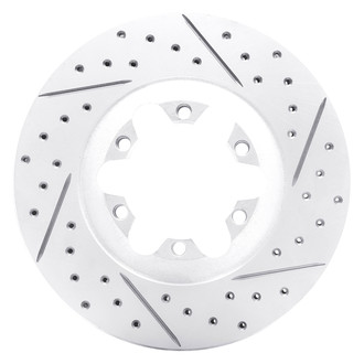 DFC® - Drilled and Slotted Front Passenger Side Brake Rotor