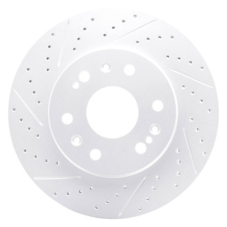 DFC® - Drilled and Slotted Front Passenger Side Brake Rotor