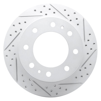 DFC® - Drilled and Slotted Front Passenger Side Brake Rotor