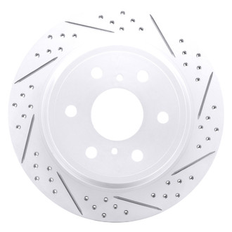 DFC® - Drilled and Slotted Rear Passenger Side Brake Rotor