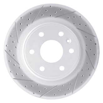 DFC® - Drilled and Slotted Front Passenger Side Brake Rotor