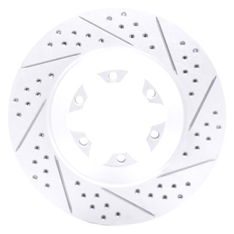 DFC® - Drilled and Slotted Front Passenger Side Brake Rotor