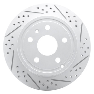 DFC® - Drilled and Slotted Rear Passenger Side Brake Rotor