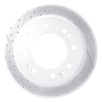 DFC® - Drilled and Slotted Front Passenger Side Brake Rotor