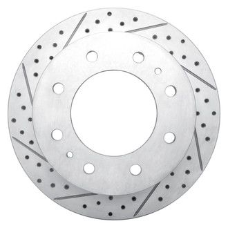 DFC® - Drilled and Slotted Rear Driver Side Brake Rotor