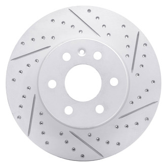 DFC® - Drilled and Slotted Front Passenger Side Brake Rotor