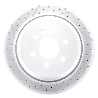 DFC® - Drilled and Slotted Rear Driver Side Brake Rotor