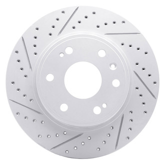 DFC® - Drilled and Slotted Front Driver Side Brake Rotor