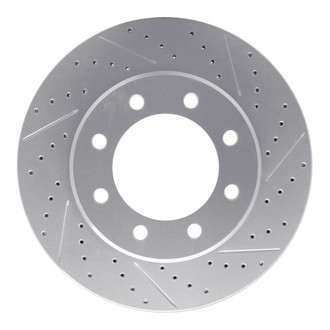 DFC® - Drilled and Slotted Rear Passenger Side Brake Rotor