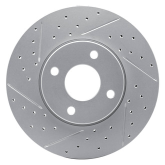 DFC® - Drilled and Slotted Front Driver Side Brake Rotor