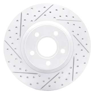 DFC® - Drilled and Slotted Front Driver Side Brake Rotor
