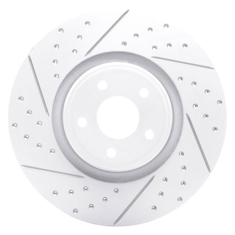 DFC® - Drilled and Slotted Front Driver Side Brake Rotor