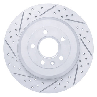 DFC® - Drilled and Slotted Rear Driver Side Brake Rotor