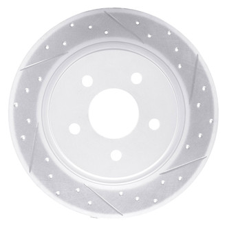 DFC® - Drilled and Slotted Rear Passenger Side Brake Rotor