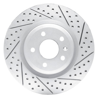 DFC® - Drilled and Slotted Front Passenger Side Brake Rotor