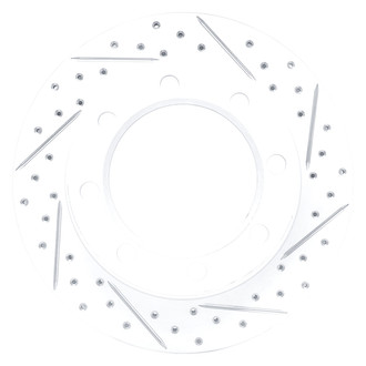 DFC® - Drilled and Slotted Front Passenger Side Brake Rotor