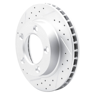 DFC® - Drilled and Slotted Front Driver Side Brake Rotor
