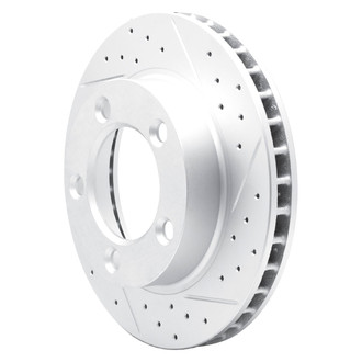 DFC® - Drilled and Slotted Front Passenger Side Brake Rotor
