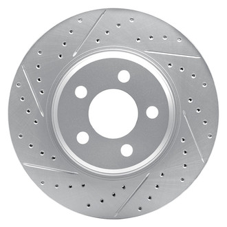 DFC® - Drilled and Slotted Front Driver Side Brake Rotor
