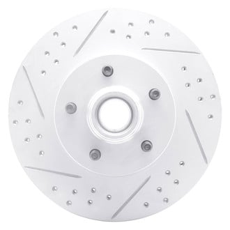 DFC® - Drilled and Slotted Front Driver Side Brake Rotor