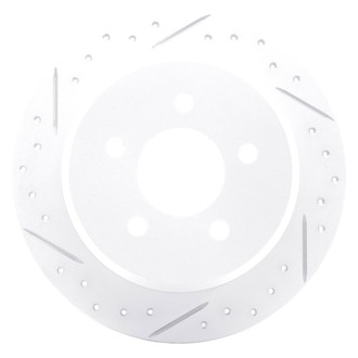 DFC® - Drilled and Slotted Rear Driver Side Brake Rotor