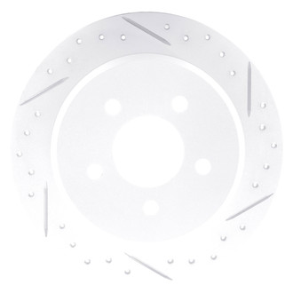DFC® - Drilled and Slotted Rear Passenger Side Brake Rotor