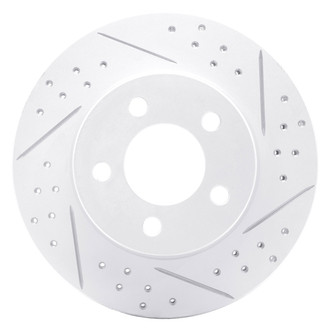DFC® - Drilled and Slotted Front Passenger Side Brake Rotor