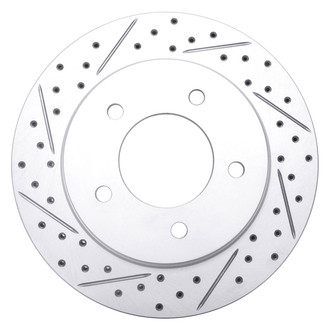 DFC® - Drilled and Slotted Front Driver Side Brake Rotor