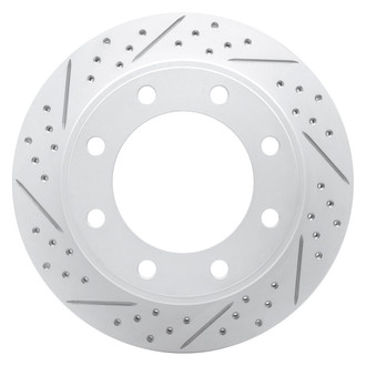DFC® - Drilled and Slotted Rear Driver Side Brake Rotor