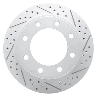DFC® - Drilled and Slotted Rear Passenger Side Brake Rotor