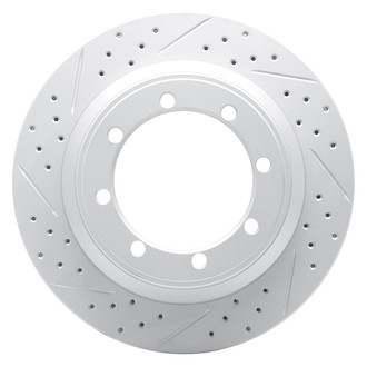 DFC® - Drilled and Slotted Rear Driver Side Brake Rotor