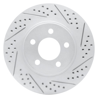 DFC® - Drilled and Slotted Front Passenger Side Brake Rotor