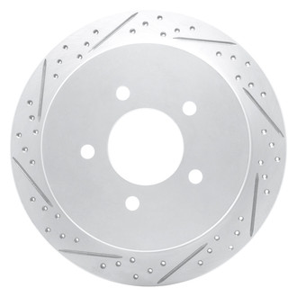 DFC® - Drilled and Slotted Rear Driver Side Brake Rotor