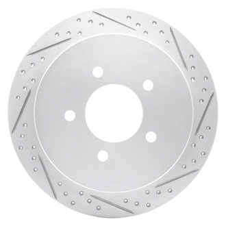 DFC® - Drilled and Slotted Rear Passenger Side Brake Rotor
