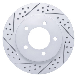 DFC® - Drilled and Slotted Front Driver Side Brake Rotor