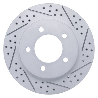 DFC® - Drilled and Slotted Front Passenger Side Brake Rotor