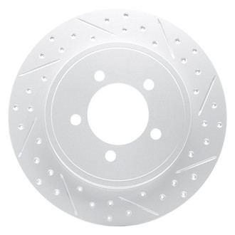 DFC® - Drilled and Slotted Rear Passenger Side Brake Rotor