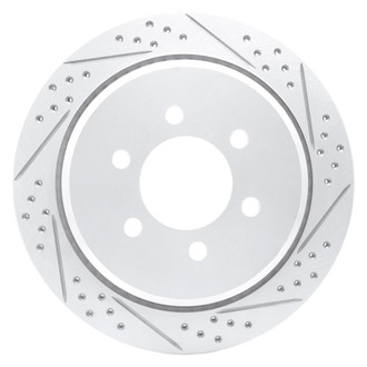 DFC® - Drilled and Slotted Rear Passenger Side Brake Rotor