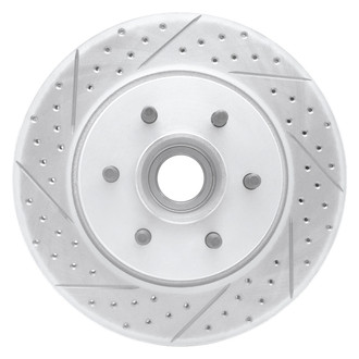DFC® - Drilled and Slotted Front Driver Side Brake Rotor