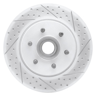 DFC® - Drilled and Slotted Front Passenger Side Brake Rotor