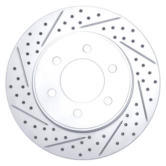 DFC® - Drilled and Slotted Front Driver Side Brake Rotor