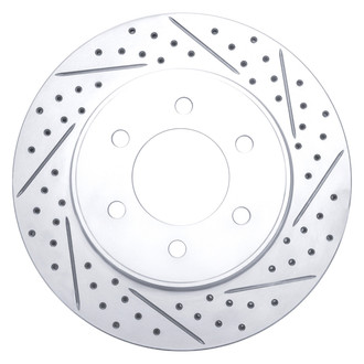 DFC® - Drilled and Slotted Front Passenger Side Brake Rotor